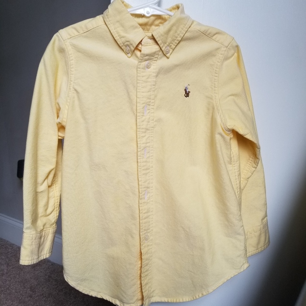 Ralph Lauren button up boy's shirt